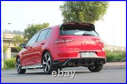 Rear Trunk Spoiler Wing Fit for VW GOLF VII 7 MK7 GTI & R 14-17 Carbon Fiber