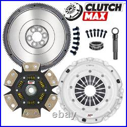 STAGE 3 CLUTCH KIT+SOLID FLYWHEEL SET for 05-10 VW BEETLE JETTA RABBIT 1.9L 2.5L