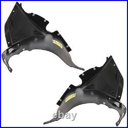 Set of 2 Fender Liners Front Driver & Passenger Side for VW Left Right Golf Pair