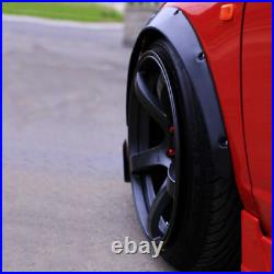 Universal Car Autos Fender Wheel Arches Flare extension flares wide 4 arches set