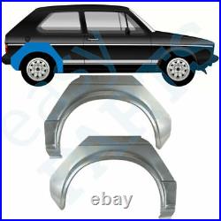 VOLKSWAGEN GOLF 1 1974-1985 3 door rear repair sheet / pair
