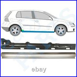 VOLKSWAGEN GOLF 5 2003-2009 internal + external right threshold repair sheet