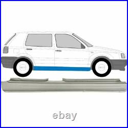 VOLKSWAGEN GOLF III 3 1991-1998 4/5 steps door repair sheet / pair