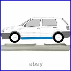 VOLKSWAGEN GOLF III 3 1991-1998 4/5 steps door repair sheet / pair