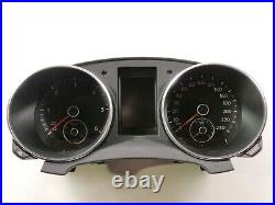 VW Golf VI 6 Tdi Instrument Cluster Combinatorial Unit Mfa Speedometer 240km/H