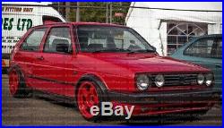 VW volkswagen MK2 GTI 16V Golf Rabbit G60 FENDER FLARE SET euro for Big Bumpers