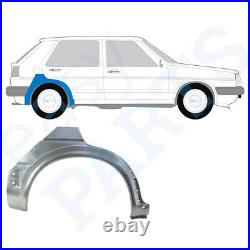 Volkswagen Golf 2 1983-1992 5 Tür Radlauf Reparaturblech Kotflügel / Paar
