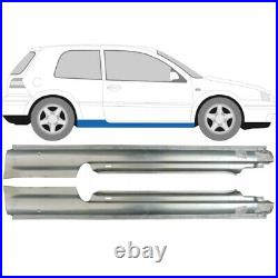Volkswagen Golf 4 IV 1997-2006 3 Tür Voll Schweller Reparatutblech / Paar