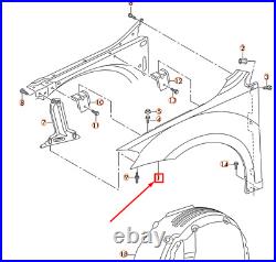 Volkswagen Golf 5G MK7 Front Right Mudguard 5G0821106A NEW ORIGINAL