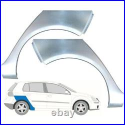 Volkswagen Golf 5 2003-2009 Rear Wheel Arch Repair Panel Rear Wing / Pair