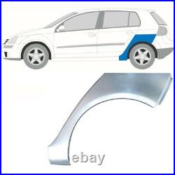 Volkswagen Golf 5 2003-2009 Rear Wheel Arch Repair Panel Rear Wing / Pair
