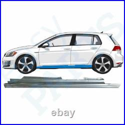 Volkswagen Golf 7 VII 2012- 5 Door Step Repair Sheet / Left