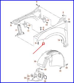 Volkswagen Golf MK7 Front Left Mudguard 5G0821105A NEW ORIGINAL