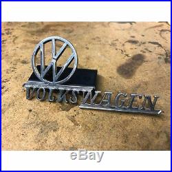 Volkswagen VW Dealer Emblem oval split heb zwitter okrasa kdf kubel kafer petri