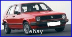 Volkswagen Vw Golf II Mk2 Mod 1984 88 Front Pair Inner Fender Panel Wo/chassis