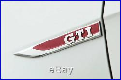 Volkswagen Vw Golf Mk7 New Genuine Side Fender Gti Chrome Badge Left+right Set