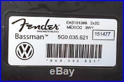 Vw Golf 7 VII 5G US Fender Soundsystem Amplifier Speaker Amp 5Q0035456