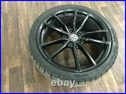 Vw Golf R Mk7 Pretoria 19 Genuine Wheel 5g0601025aj Pilot Sport 4s Tyre